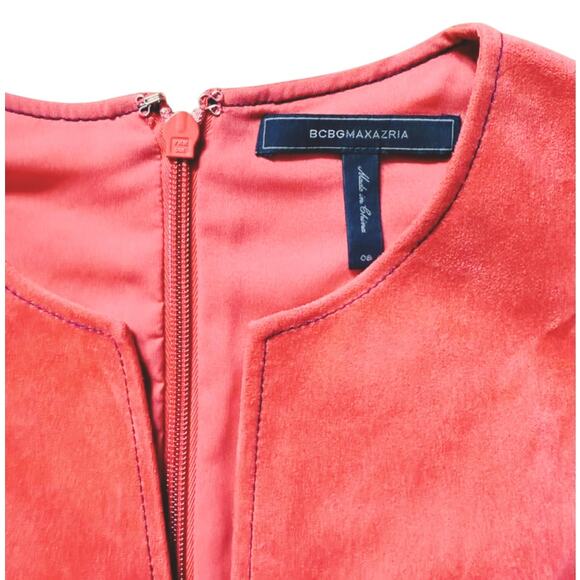 BCBG MaxAzria Red Dress | Size 8 - Picture 5 of 8